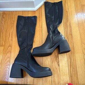 Brand new women’s Madden girl tall boot “black pari” NEW size 7